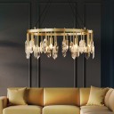 Loft Industry Modern - Crystal Peak Chandelier